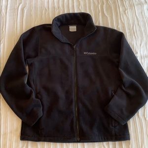 Columbia Black Fleece Jacket Men’s Medium